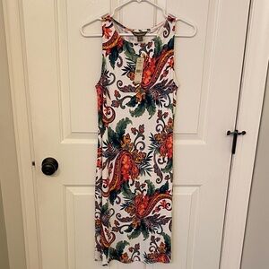 Tommy Bahama Multicolor Paisley Midi Dress